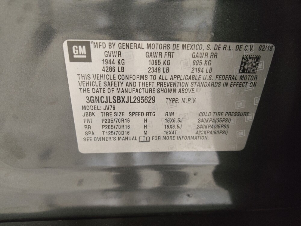 2018 Chevrolet Trax in Athens, GA 30606 - 18128967 33