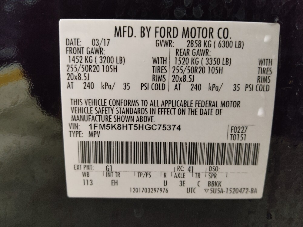 2017 Ford Explorer in Morrow, GA 30260 - 18128984 33