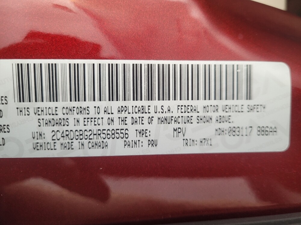 2017 Dodge Grand Caravan in Athens, GA 30606 - 18129012 33