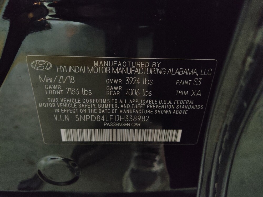 2018 Hyundai Elantra in Union City, GA 30291 - 18129017 33