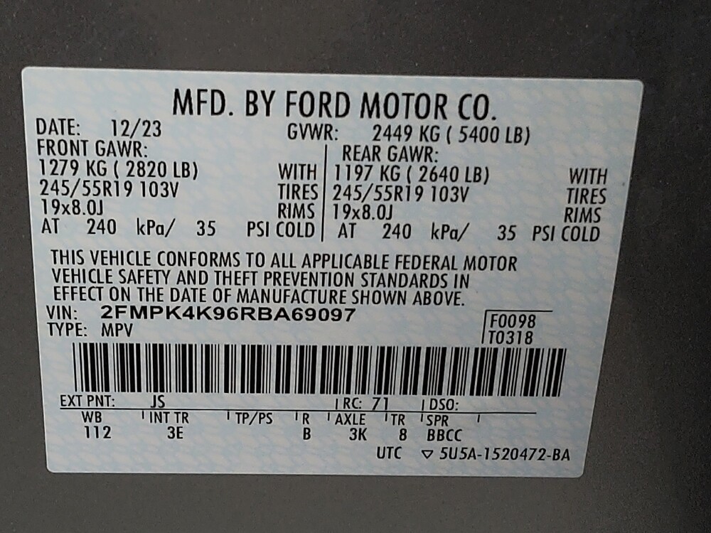2024 Ford Edge in Oklahoma City, OK 73139 - 18129023 33