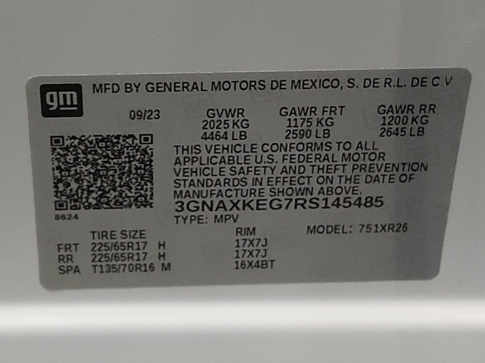 2024 Chevrolet Equinox in Arlington, TX 76011 - 18129025 33