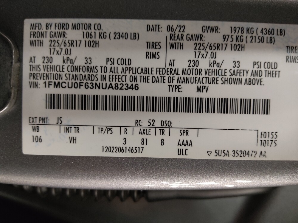 2022 Ford Escape in Fort Worth, TX 76116 - 18129036 33