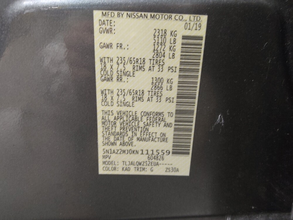 2019 Nissan Murano in San Antonio, TX 78238 - 18129049 33