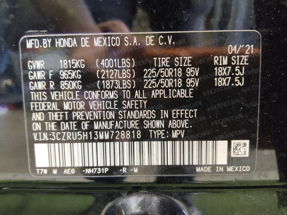 2021 Honda HR-V in Glendale, AZ 85301 - 18129060 33