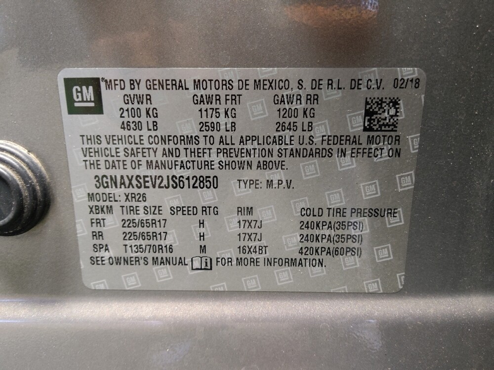 2018 Chevrolet Equinox in Phoenix, AZ 85015 - 18129066 33