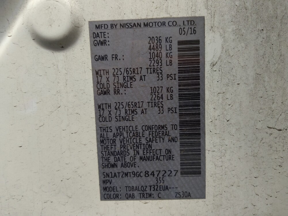 2016 Nissan Rogue in Glendale, AZ 85301 - 18129074 33