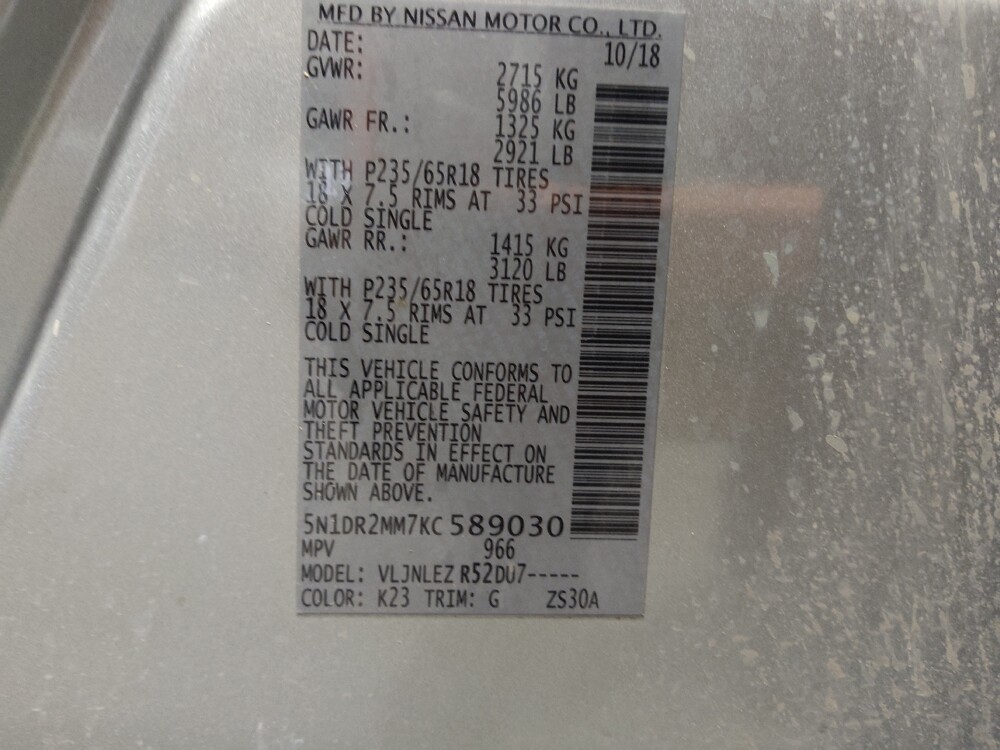 2019 Nissan Pathfinder in Phoenix, AZ 85015 - 18129076 33