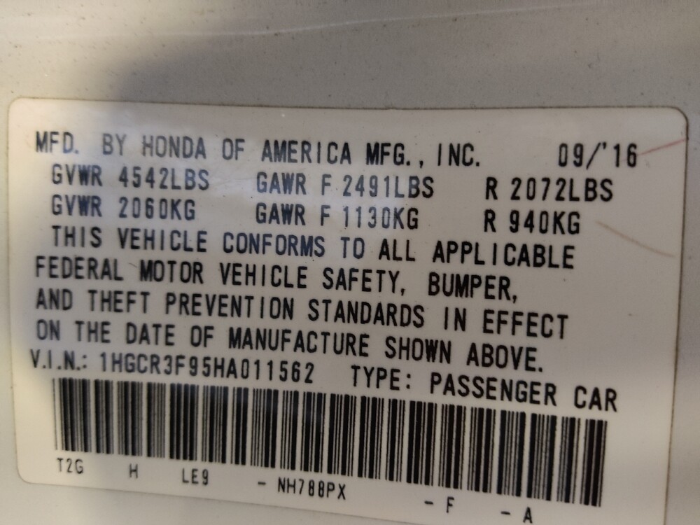 2017 Honda Accord in Chandler, AZ 85225 - 18129080 33