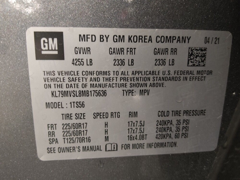 2021 Chevrolet TrailBlazer in Lakeland, FL 33815 - 18129092 33