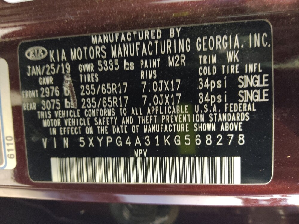 2019 Kia Sorento in Fort Myers, FL 33907 - 18129095 33