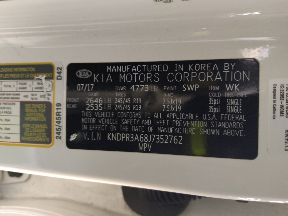 2018 Kia Sportage in Tampa, FL 33619 - 18129105 33