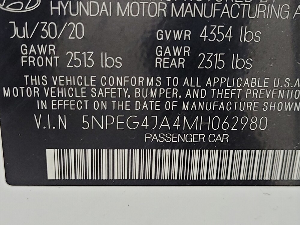 2021 Hyundai Sonata in Las Vegas, NV 89104 - 18129109 33