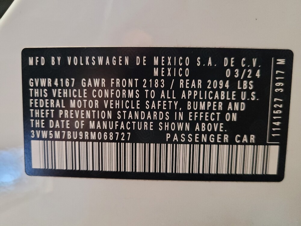 2024 Volkswagen Jetta in Mobile, AL 36606 - 18129112 33