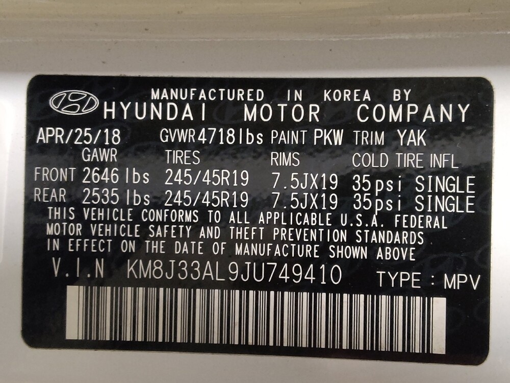 2018 Hyundai Tucson in Ocala, FL 34471 - 18129140 33