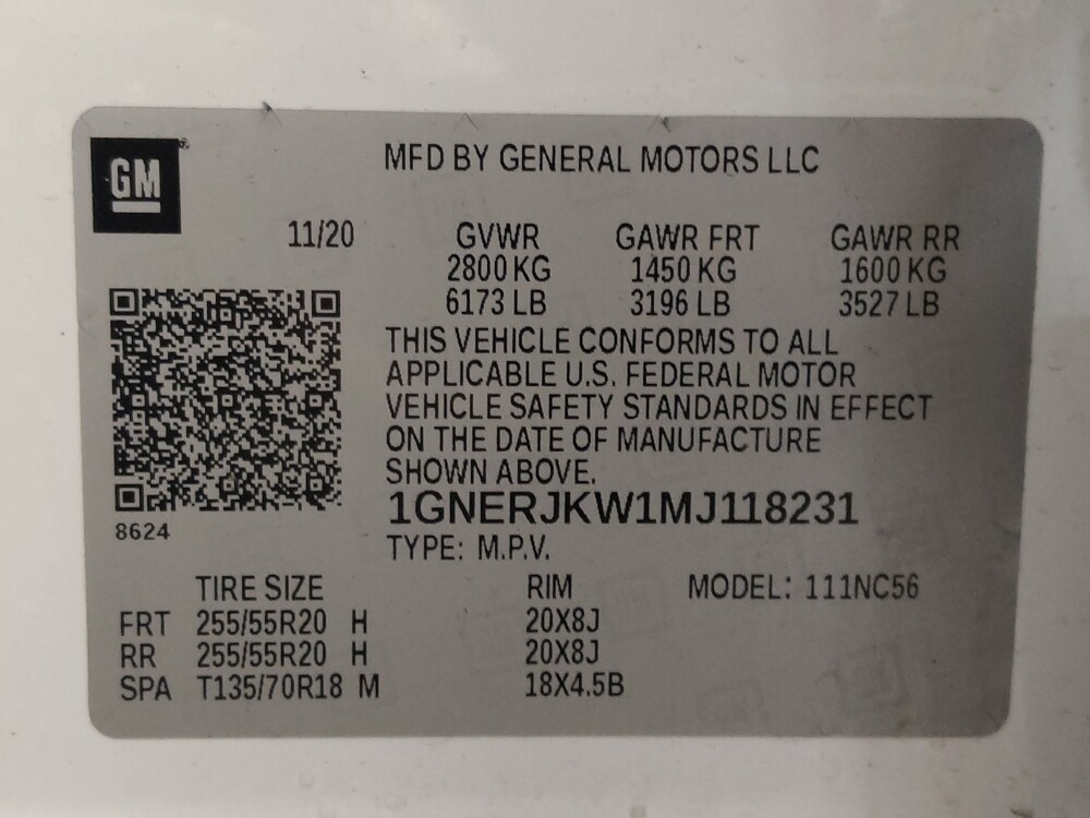 2021 Chevrolet Traverse in Sanford, FL 32773 - 18129143 33