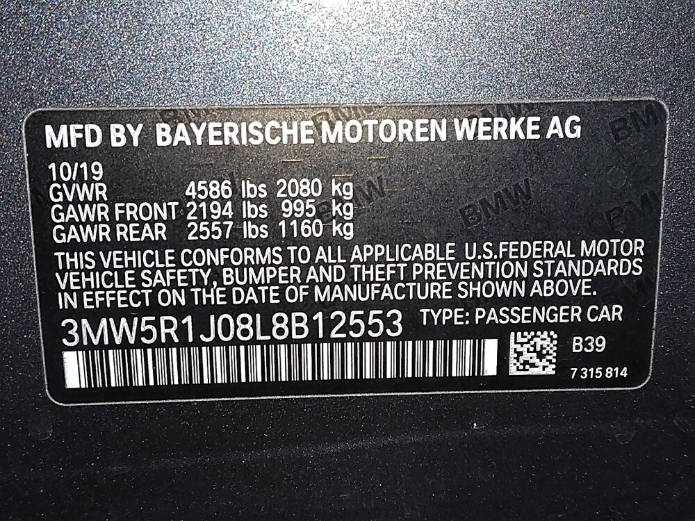 2020 BMW 330i in Orlando, FL 32808 - 18129145 33