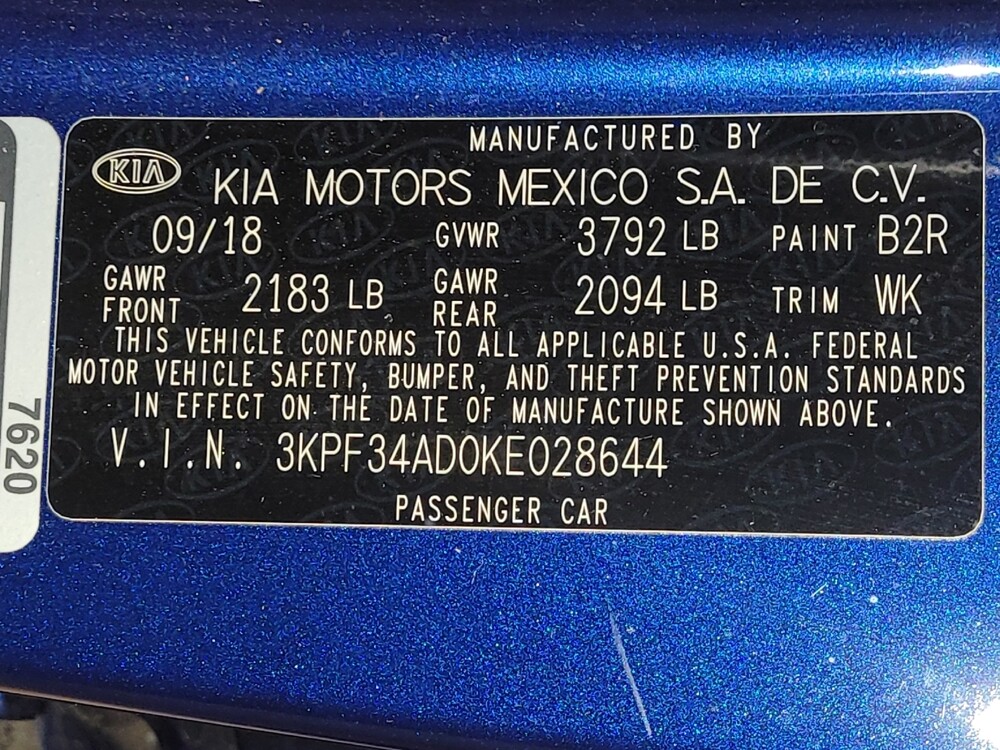 2019 Kia Forte in Sanford, FL 32773 - 18129154 33