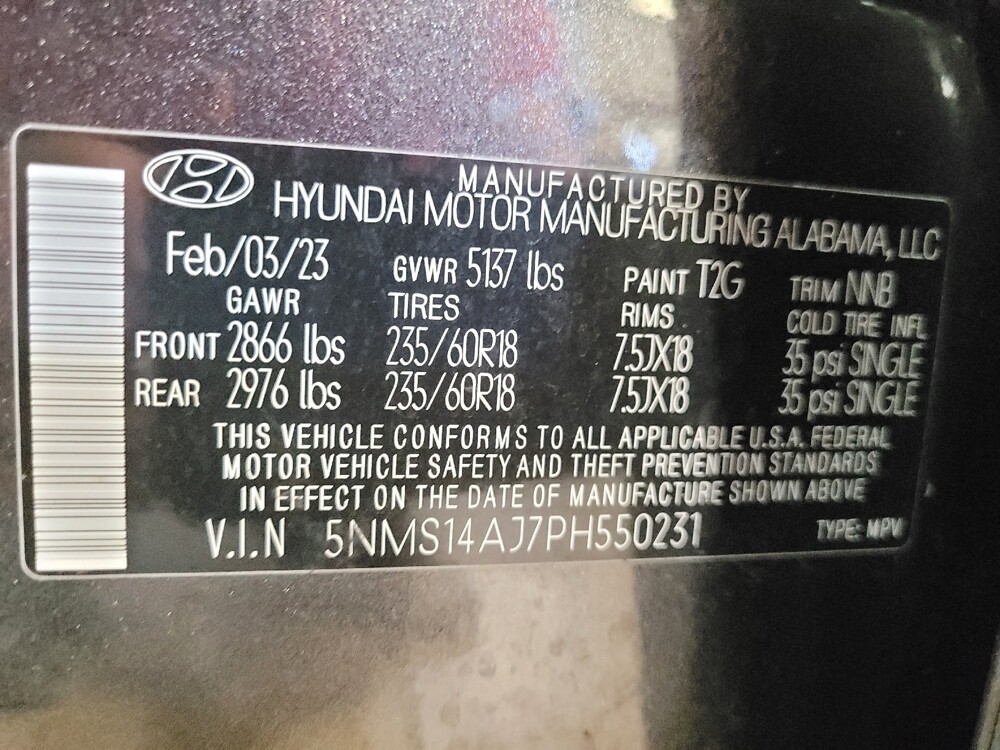 2023 Hyundai Santa Fe in Gainesville, FL 32609 - 18129157 33