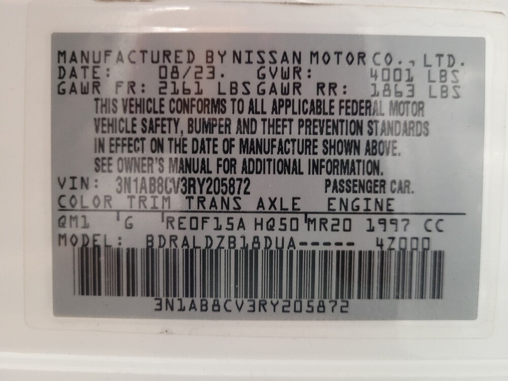 2024 Nissan Sentra in Gainesville, FL 32609 - 18129165 33