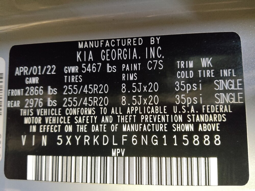 2022 Kia Sorento in Conway, SC 29526 - 18129181 33