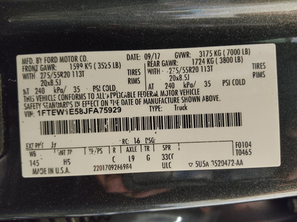 2018 Ford F150 in Gastonia, NC 28056 - 18129185 33