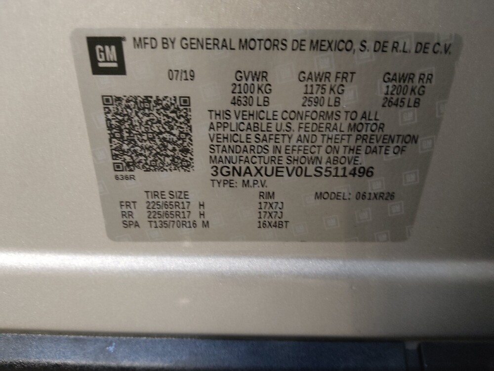 2020 Chevrolet Equinox in Raleigh, NC 27604 - 18129190 33