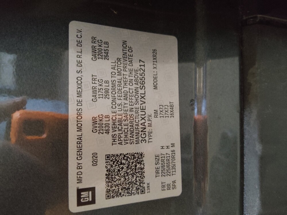 2020 Chevrolet Equinox in Gastonia, NC 28056 - 18129210 33