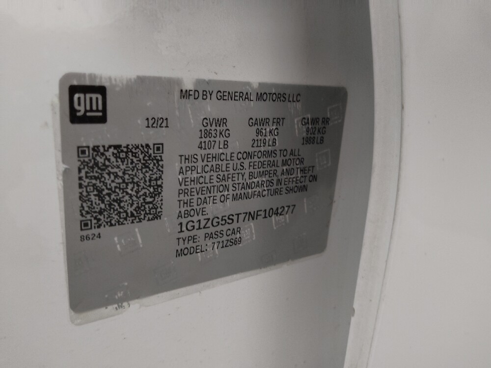 2022 Chevrolet Malibu in Colorado Springs, CO 80909 - 18129231 33