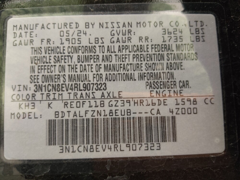 2024 Nissan Versa in Albuquerque, NM 87123 - 18129234 33