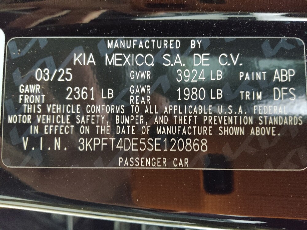 2025 Kia K4 in Colorado Springs, CO 80909 - 18129241 33