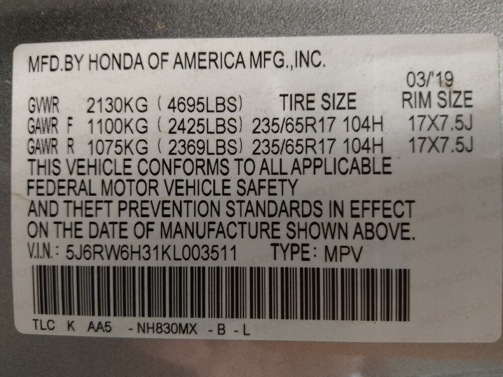 2019 Honda CR-V in Albuquerque, NM 87123 - 18129243 33