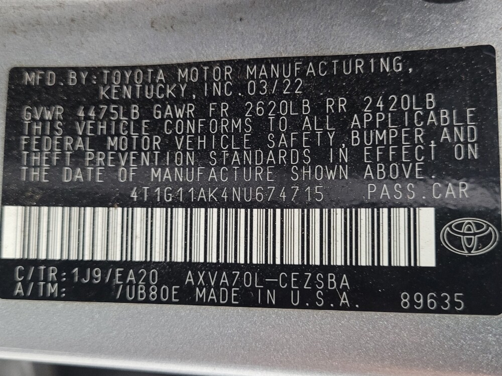 2022 Toyota Camry in Memphis, TN 38115 - 18129261 33