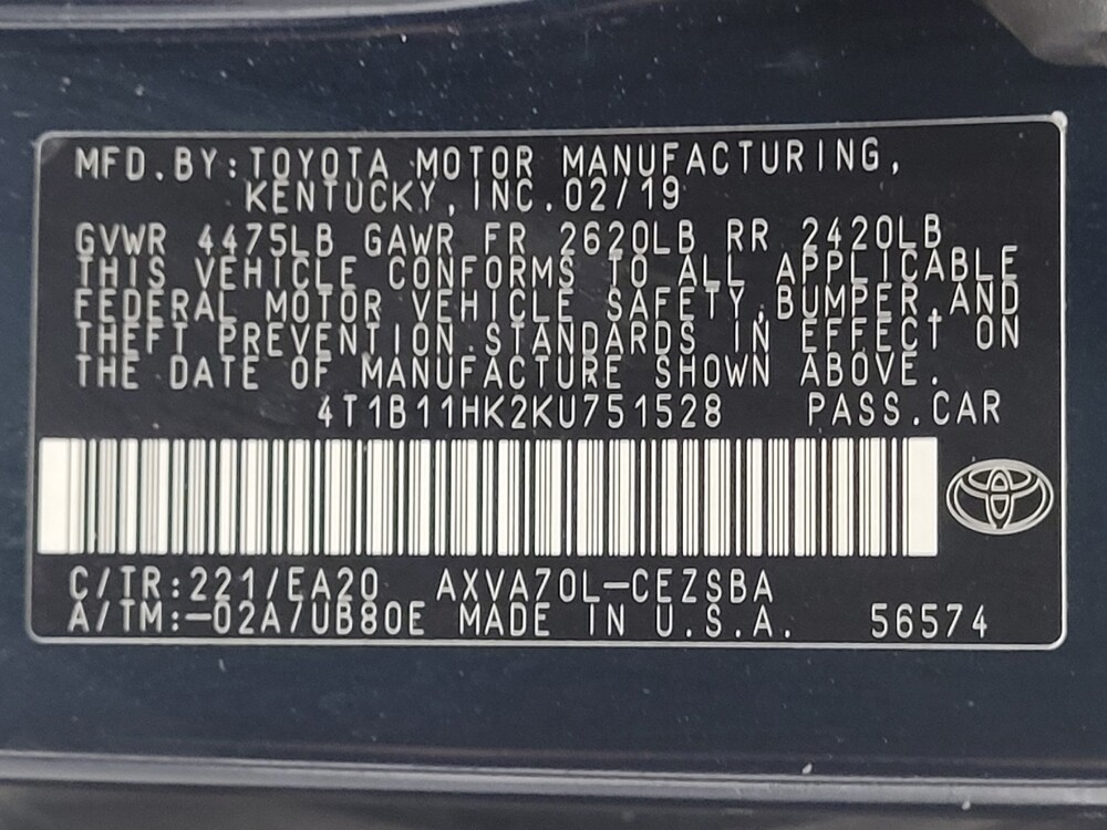 2019 Toyota Camry in Madison, TN 37115 - 18129268 33