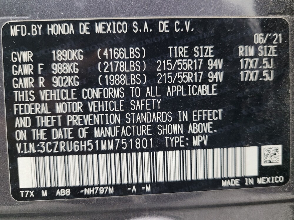 2021 Honda HR-V in Memphis, TN 38115 - 18129274 33