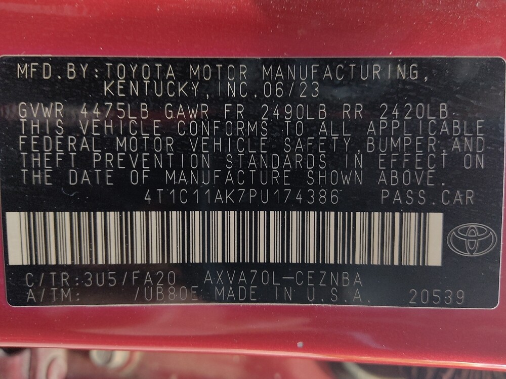 2023 Toyota Camry in Houston, TX 77074 - 18129287 33