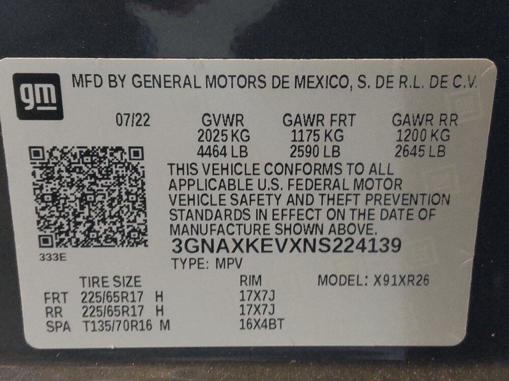 2022 Chevrolet Equinox in Baton Rouge, LA 70816 - 18129288 33