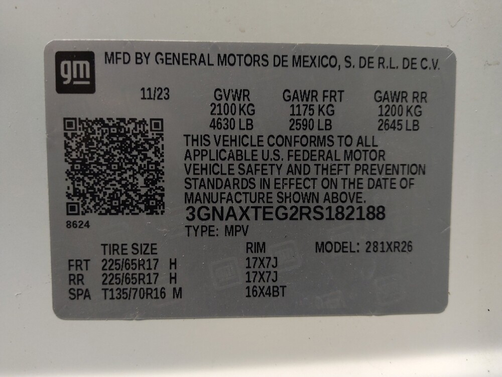 2024 Chevrolet Equinox in Houston, TX 77060 - 18129293 33