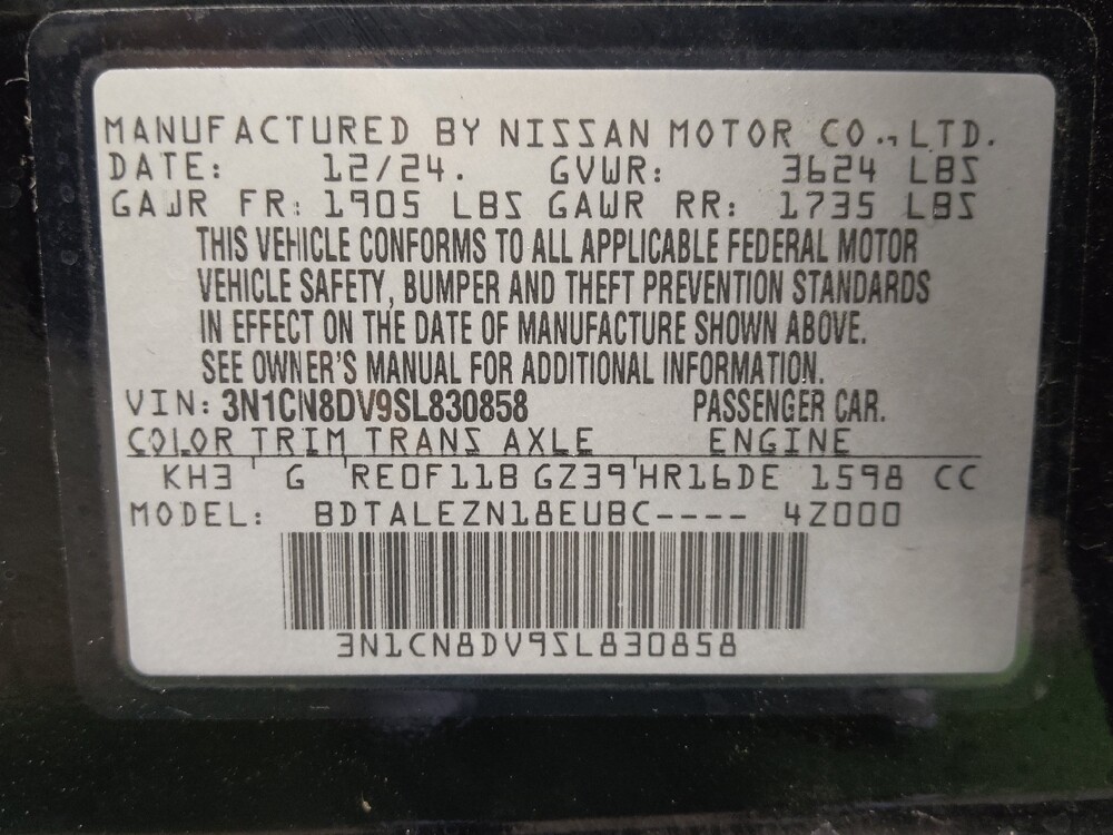 2025 Nissan Versa in Houston, TX 77074 - 18129295 33