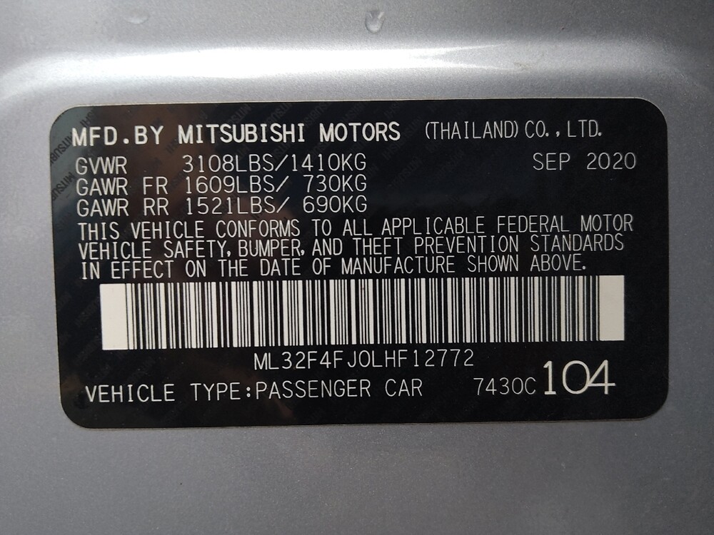 2020 Mitsubishi Mirage G4 in Houston, TX 77060 - 18129297 33