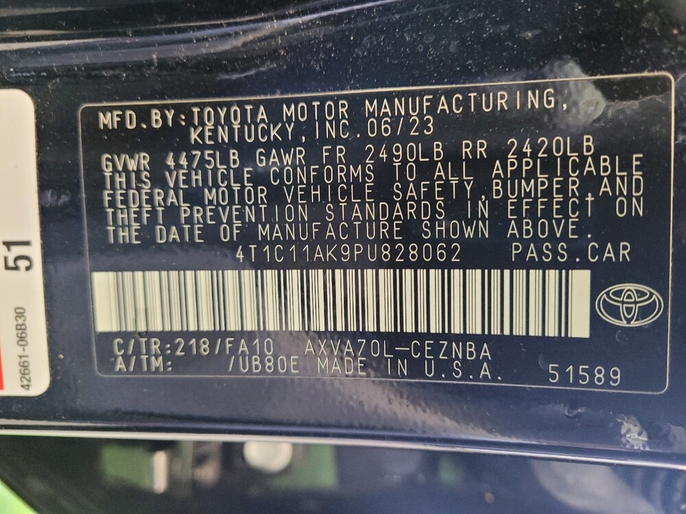 2023 Toyota Camry in Maple Heights, OH 44137 - 18129325 33