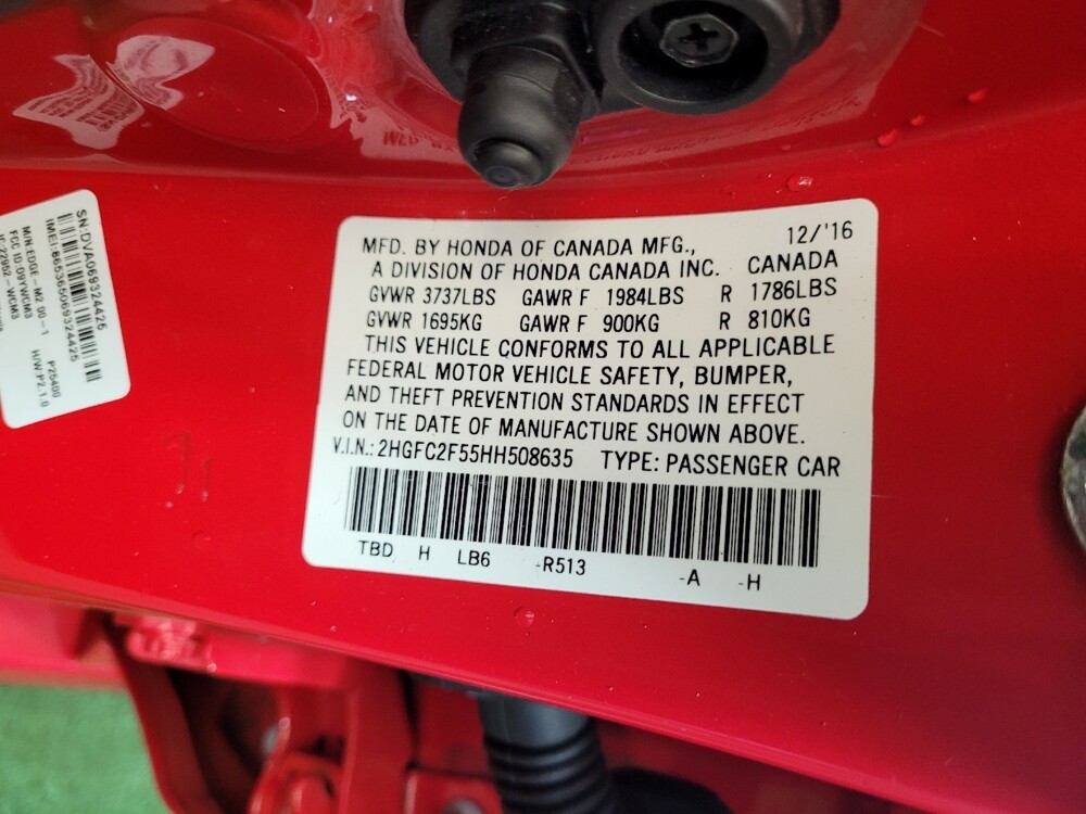 2017 Honda Civic in Maple Heights, OH 44137 - 18129333 33