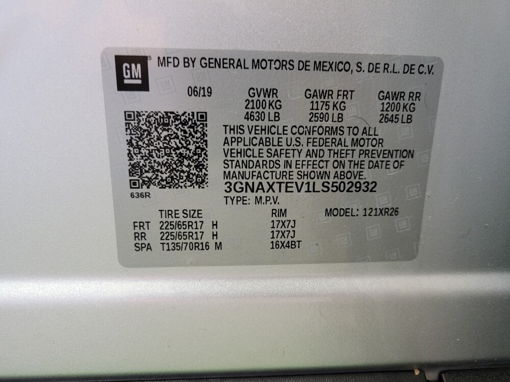 2020 Chevrolet Equinox in Miamisburg, OH 45342 - 18129339 33