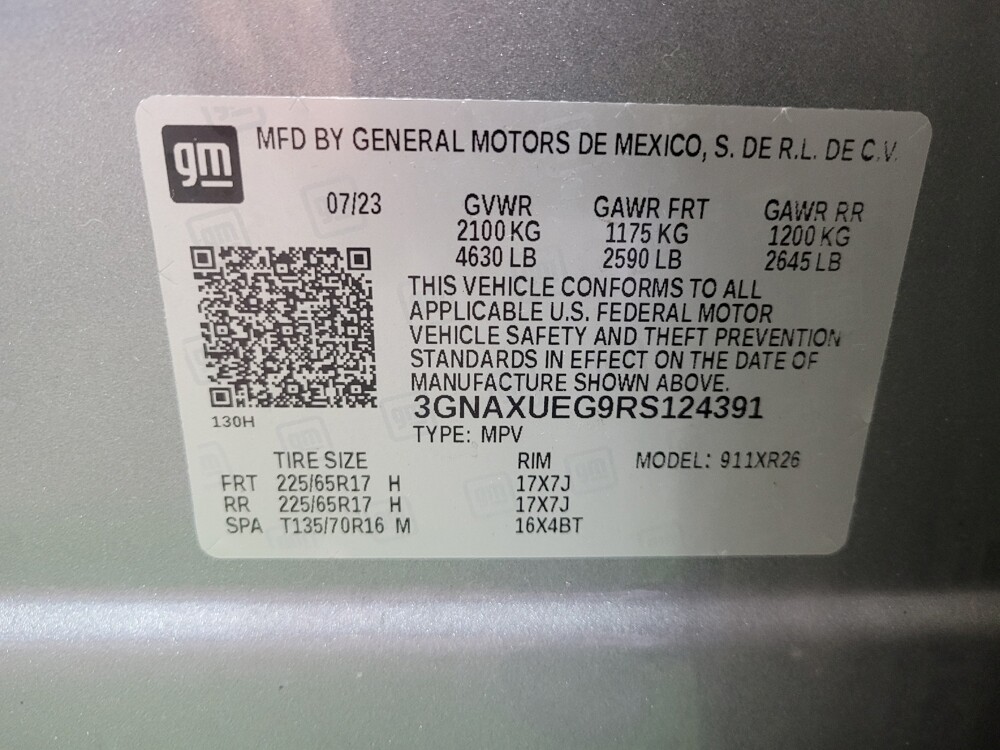 2024 Chevrolet Equinox in Columbus, OH 43228 - 18129340 33