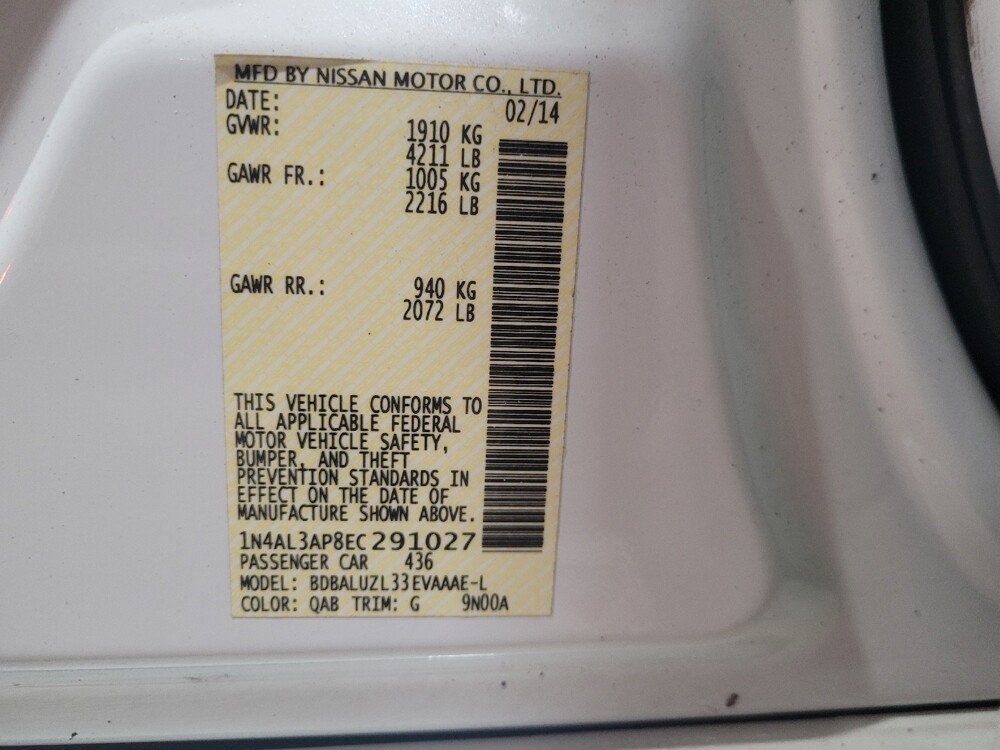 2014 Nissan Altima in Williamstown, NJ 8094 - 18129368 33