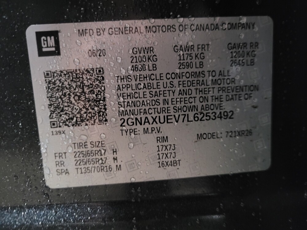 2020 Chevrolet Equinox in Williamstown, NJ 8094 - 18129369 33