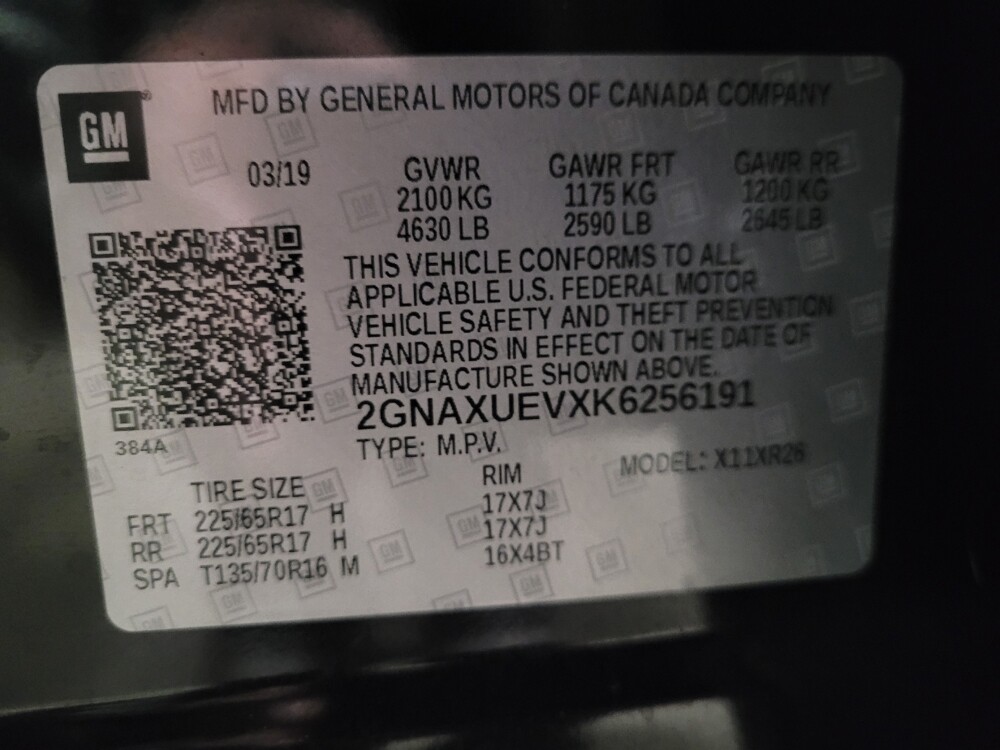 2019 Chevrolet Equinox in Woodbridge, VA 22191 - 18129377 33