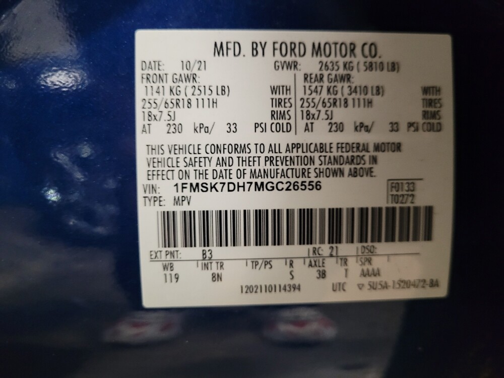 2021 Ford Explorer in Williamstown, NJ 8094 - 18129380 33