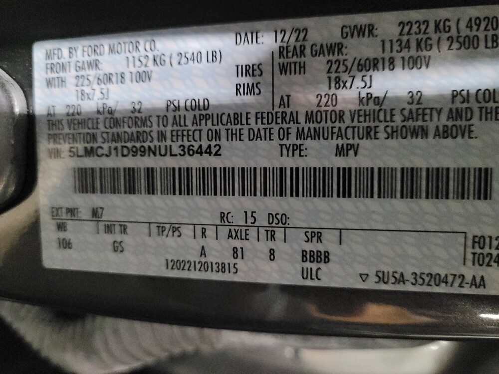 2022 Lincoln Corsair in Williamstown, NJ 8094 - 18129386 33