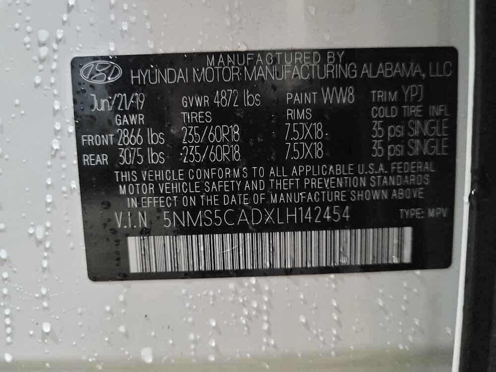 2020 Hyundai Santa Fe in Richmond, VA 23235 - 18129389 33